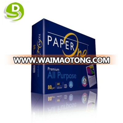 High quality printing papers /original paperone a4 paper one 80 gsm 70 gram